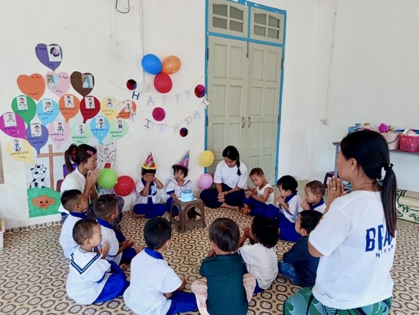 Children at Joy Preschool